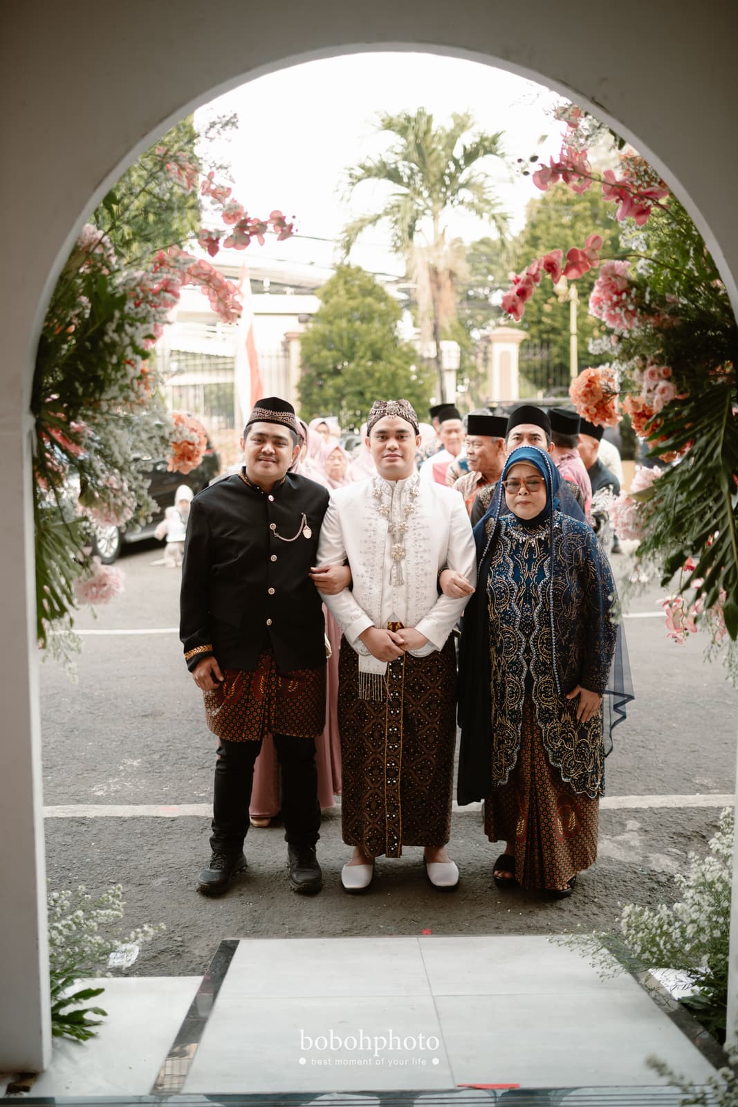 Ghina & Dirham: serah terima pengantin pria