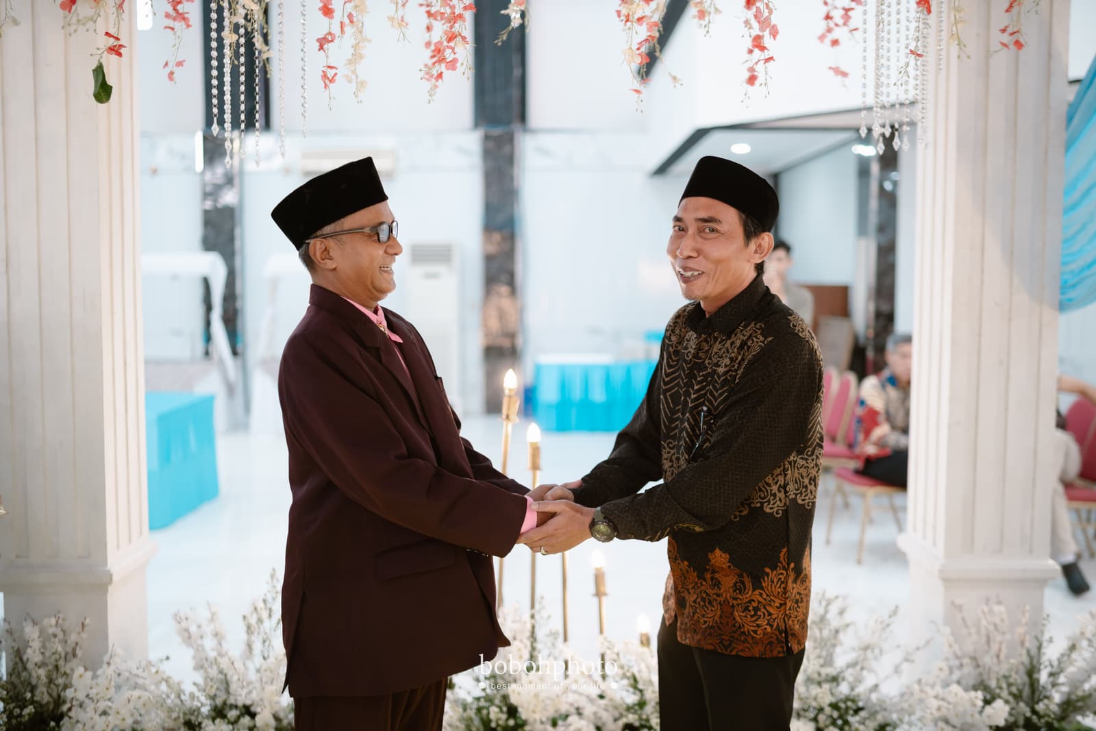 Ghina & Dirham: serah terima pengantin pria